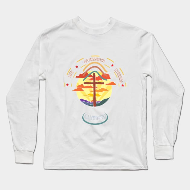 God Almighty Long Sleeve T-Shirt by Qodeshim